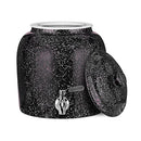 Geo Sports Porcelain Ceramic Crock Water Dispenser Stainless Steel Faucet - Brand New