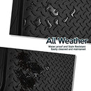 ZONETECH All Weather Rubber Semi Pattern Cargo Liner Trunk Mat FM0006 - Black Like New