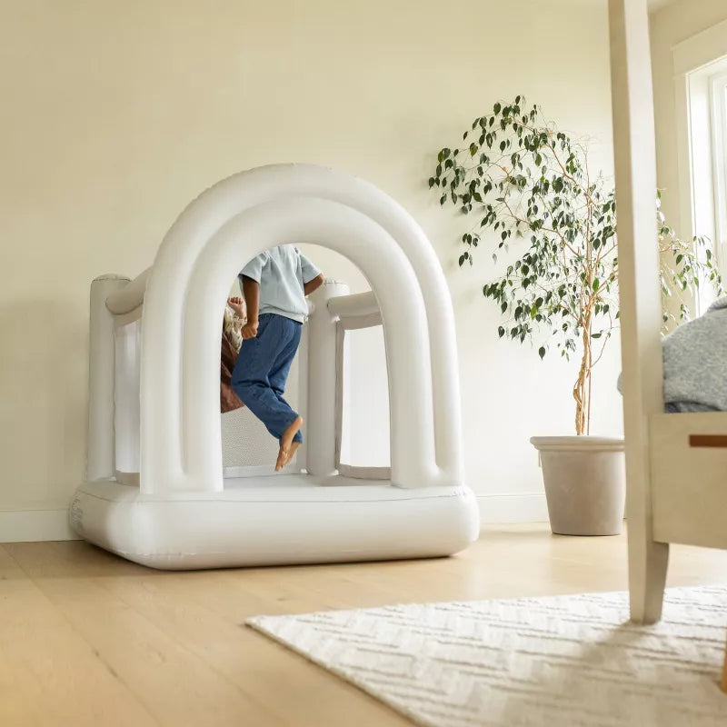 SMOL MINI BOUNCE HOUSE - WHITE - Like New