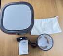 MOYU PORTABLE WASHING MACHINE FOLDABLE BUCKET WASHER SOFT SPIN DRY - GRAY - Brand New