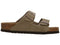 0951301 BIRKENSTOCK ARIZONA UNISEX SANDALS MEN 4 WOMEN 6 EU W37 - TAUPE - Like New