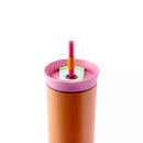 OWALA 24OZ STAINLESS STEEL STRAW TUMBLER - TANGY TANGO - Like New