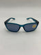 COSTA DEL MAR WOMENS PALMAS RECTANGULAR SUNGLASSES TEAL/GREY SILVER MIRRORED - Like New
