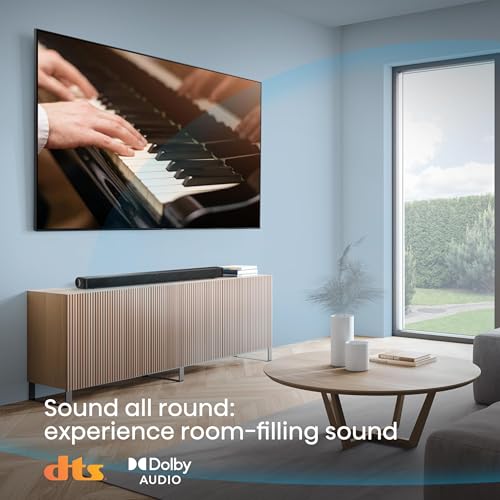 HISENSE HS205G 2.0CH SOUND BAR, 120W, DTS VIRTUAL: X, DOLBY AUDIO, (2024 Model) - Like New