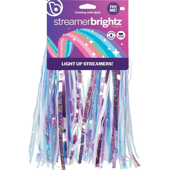 BRIGHTZ STREAMERBRIGHTZ LED LIGHT UP BIKE STREAMERS HANDLEBAR - Scratch & Dent