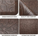 J&V TEXTILES Medallion Embossed Cushioned Anti-Fatigue Kitchen Floor Mat - Brand New