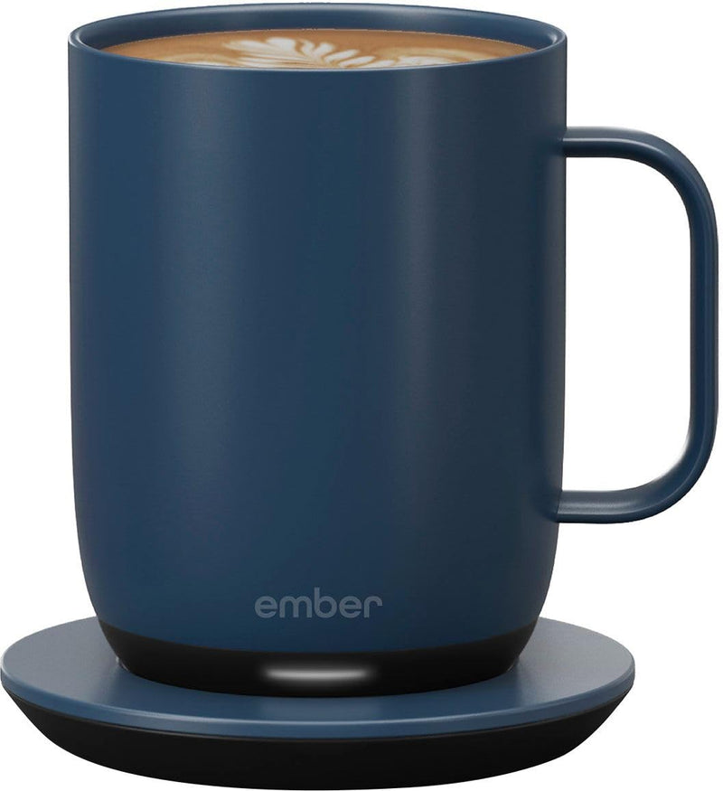 EMBER TEMPERATURE CONTROL SMART MUG² 14 OZ BLUE CM191409US Like New