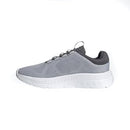 ADIDAS MEN'S CLOUDFOAM COMFY ELASTIC LACE SNEAKER SILVER/WHITE/GRAY SIZE: 11.5 - Like New