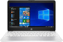 HP Stream 11 Laptop 11.6” HD N4020 4 GB RAM 64 GB 11-AK0040NR - Diamond White - Like New