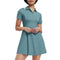 GGOV WOMENS TENNIS DRESSES GOLF DRESS SHORT SLEEVE WITH SHORTS BLUE MOUSE - Brand New