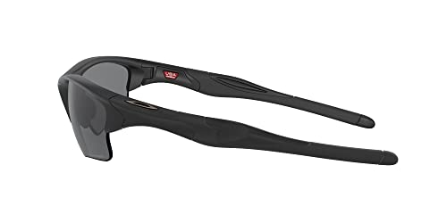 OAKLEY MEN'S OO9154 HALF JACKET 2.0 XL RECTANGULAR SUNGLASSES 62MM BLACK/GRAY - Like New