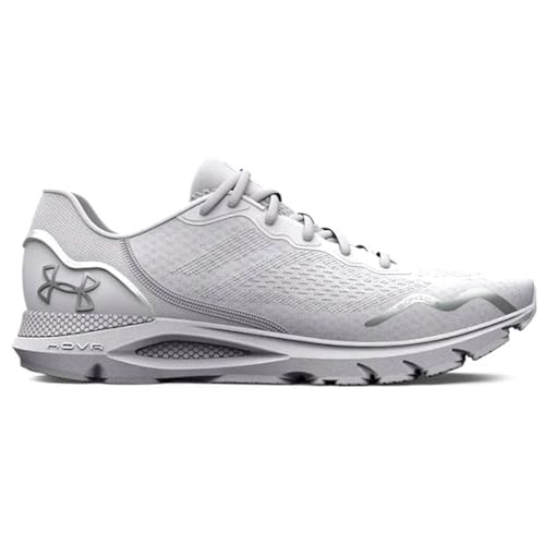 Under Armour Women's HOVR Sonic 6 Running Shoe White/White/Metsilver New