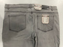 BLU ROCK MEN'S FLEX STRETCH SLIM FIT STRAIGHT JEANS - SIZE: MEN 40X31 - GRAY - Brand New