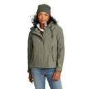 EDDIE BAUER WOMEN'S PORT TOWNSEND RAIN JACKET WATERPROOF SPRIG XLARGE - Like New