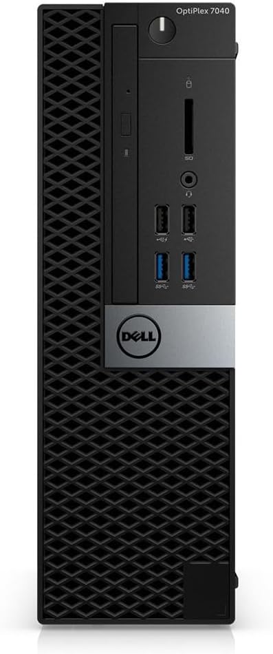 Dell Optiplex 7040 SFF i7-6700 16GB DDR4 256GB SSD - BLACK - Like New