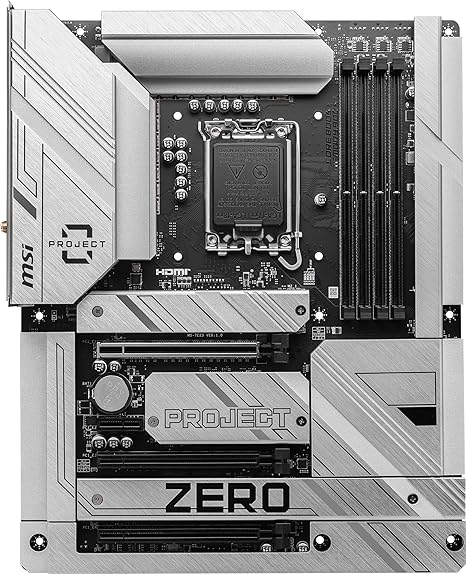 MSI Z790 Project Zero Gaming Motherboard LGA 1700 DDR5 - Black - Like New