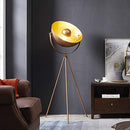 Modernluci Industrial Tripod Floor Lamp Gold Standing Lamp - B087NTPKVN - Gold - Brand New
