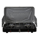 Stansport 2-Burner Propane Stove - Silver (203-05-95) - Black/Gray - Like New