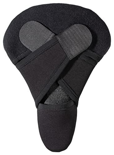 SCHWINN COMFORT BIKE SPORT SEAT COVER SPORT MEMORY FOAM PADDING - BLACK - Like New