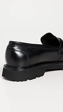 C36028 COLE HAAN AMERICAN CLASSICS PENNY LOAFERS SIZE MEN 9 BLACK - Like New