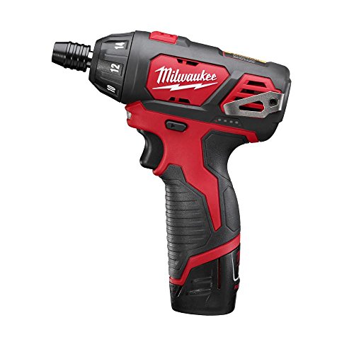 Milwaukee 2401-22 M12 12-Volt Lithium-Ion 1/4 in. Hex Cordless Screwdriver Kit - Like New