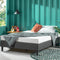 ZINUS CURTIS UPHOLSTERED PLATFORM BED FRAME - QUEEN - GRAY - Scratch & Dent