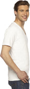 2456W American Apparel Unisex Fine Jersey Short-Sleeve V-Neck New