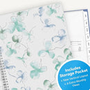 BLUE SKY 26 WEEKLY MONTHLY PLANNER CALENDAR JANUARY DECEMBER 8.5" X 11" Lindley - Brand New