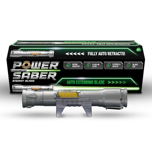 GOLIATH POWER BLADE ENERGY BLADE GREEN FIRST EVER AUTOMATIC RETRACTING - GREEN - Like New