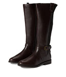 B0B93HCMPW 6 B Cole Haan Cape Stretch Tall Boot Chocolate Leather - Brand New