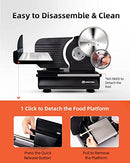 Adortec Electric Meat Slicer Machine for Home 150W B096Q9MMWR - Black - Brand New