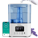 AZAEAHOM SMART HUMIDIFIERS FOR BEDROOM, TOP FILL 4L COOL MIST AIR HUMIDIFIER - Like New