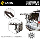 Saris Guardian Trunk Bike Rack No-Hitch Bicycle Carrier 3 Bikes (35 lbs Each) - Like New