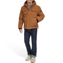 LM4XP235 LEVI SOFTSHELL TRUCKER JACKET MEN'S BROWN SIZE 4XL - Like New