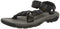 TEVA MEN HURRICANE XLT2 SLIDE STRAP SANDALS SIZE 12 CHARCOAL BLACK/GRAY/LIME - Like New