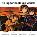 MARSEILLE MCLASSIC RETRO EDITION - RESTORES TV - MC9007-B - BLACK,GREEN,GOLD - Like New