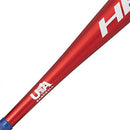 AXE BAT HERO USA YOUTH BASEBALL BAT 2-1/2" DROP 11 26"14 oz - RED/BLUE - Brand New