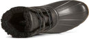 SPERRY WOMEN'S SALTWATER WINTER LUX BOOTS WOMEN'S SIZE 7 BLACK QUILT - Like New