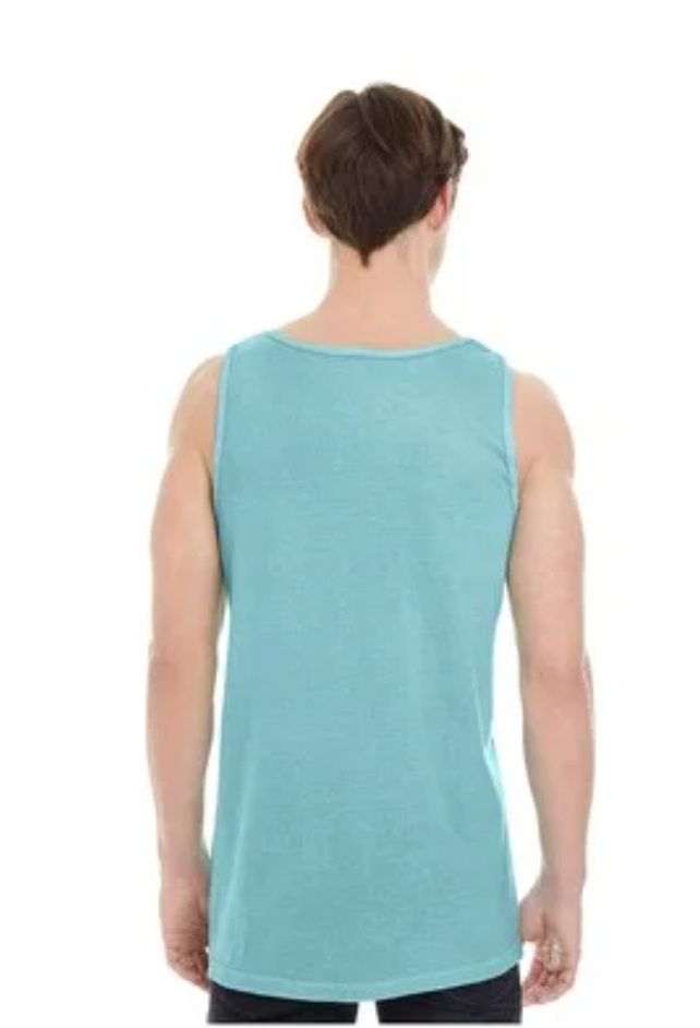 Comfort Colors 9330 Men's Pocket Tank Top New