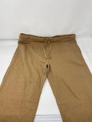 DAILY THREAD MEN'S FRENCH TERRY CASUAL JOGGER SWEATPANTS ELASTIC SIZE: L - KHAKI - Like New