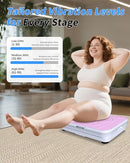 ROTAI SHAKE PLATE VIBRATION EXERCISE MACHINE-LYMPHATIC DRAINAGE - BABY PINK - Like New