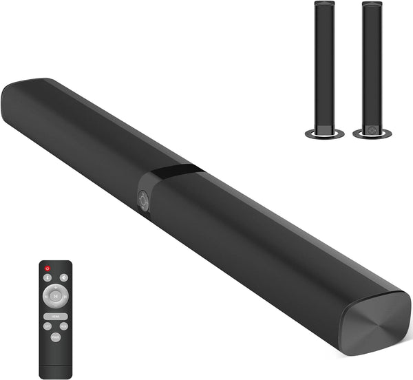 Assist Trust KY8000 Sound Bars, 50W Wired & BT5.0, 4 Speakers, - Scratch & Dent