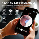NYOTALL Ear Wax Removal Ear Cleaner Camera Light Kit 1296P Otoscope YY10 - Black - Like New