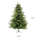 Fraser Hill Farm 7.5-Ft Foxtail Pine Christmas Tree with Stand - Brand New