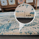 AMIDA Vintage Runner Rugs 2.3x8.9Ft Non Slip Distressed Medallion Area Rugs - Brand New