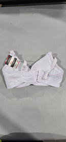 ANGELINA WOMENS WIRED PADDED T-SHIRT BRA - SIZE: WOMEN 32B - WHITE - Like New