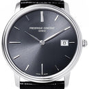 FREDERIQUE CONSTANT SLIM LINE MENS WATCH, 37mm, FC-220NG4S6, Black/Silver - Like New