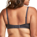 WOMENS UNDERWIRE BRA, LOVE THE LIFT SMOOTHING LACE DEMI BRA, 36C - SMOKE/PEACH - Brand New