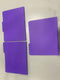 OFFICE DEPOT 2-TONE FILE FOLDERS, 1/3 CUT, LETTER SIZE, PACK OF 24 - PURPLE - Like New