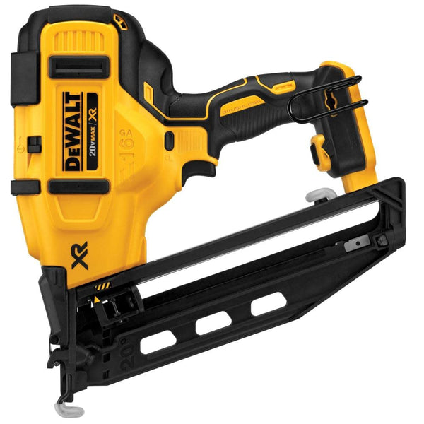 DEWALT 20V MAX XR LITHIUM-ION Cordless 16-GAUGE ANGLED NAILER - Scratch & Dent